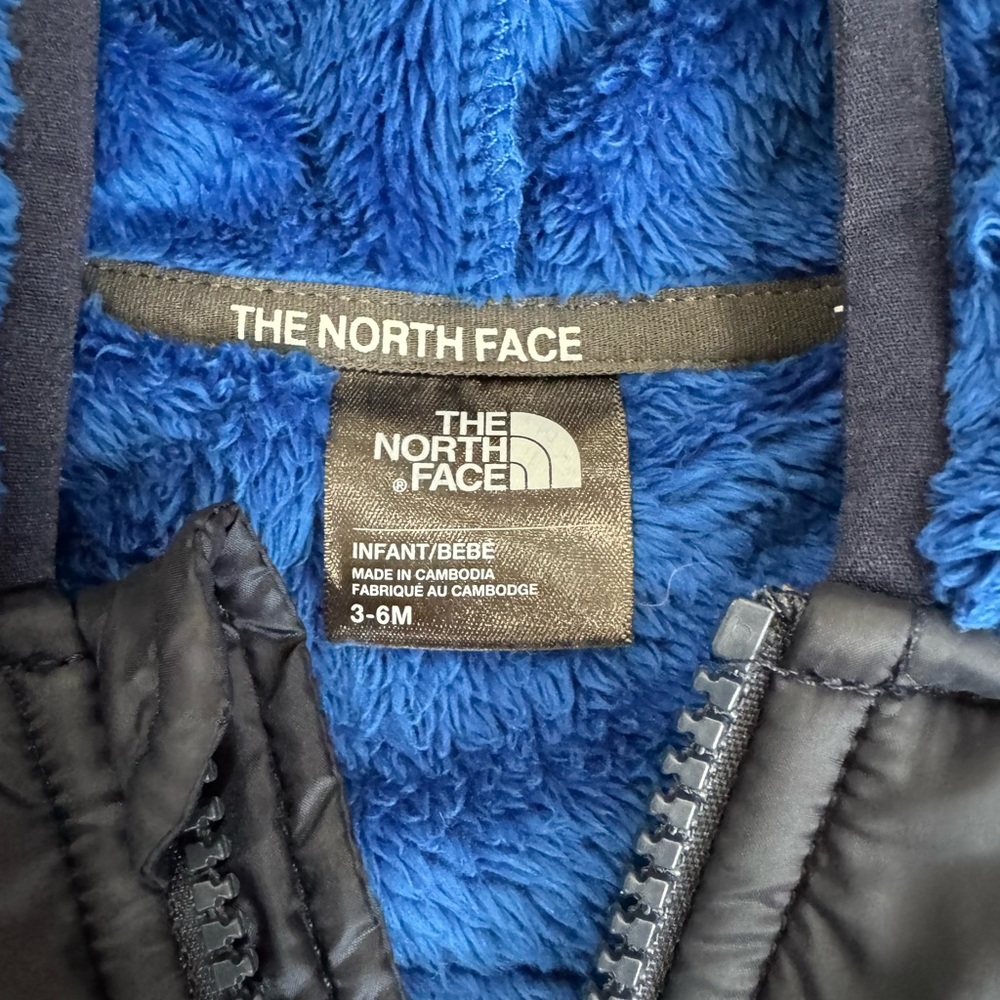 North Face Oso Fleece Baby Jacket 3-6 Months NWOT - Picture 4 of 6